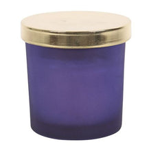 Load image into Gallery viewer, Lavender Fragranced Amethyst Crystal Chip Candle -Third Eye Chakra
