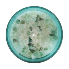 Load image into Gallery viewer, Mint Fragranced Aventurine crystal Chip Candle - Heart Chakra
