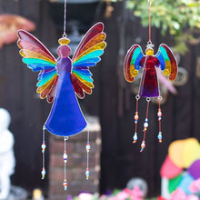 Load image into Gallery viewer, Rainbow Angel Suncatcher
