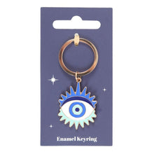 Load image into Gallery viewer, All Seeing Eye Metal Keyring
