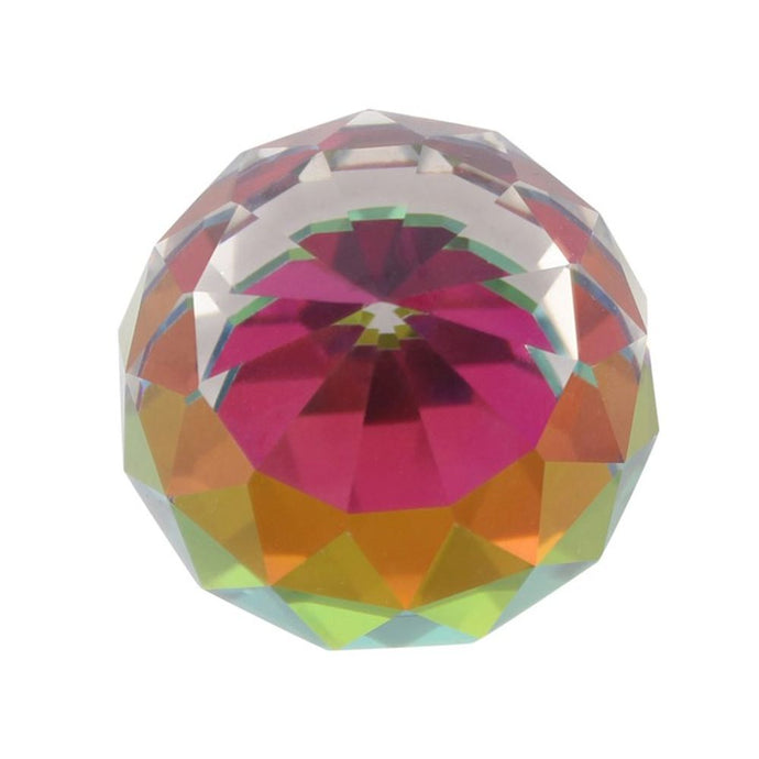 Faceted Rainbow Crystal