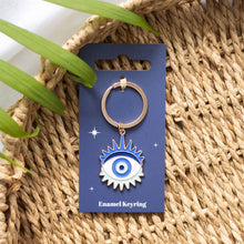 Load image into Gallery viewer, All Seeing Eye Metal Keyring
