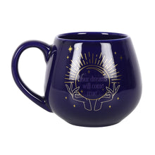 Load image into Gallery viewer, Blue Fortune Teller Colour Changing Mug
