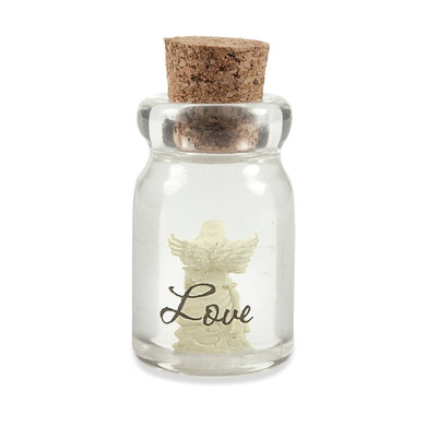 Love Angel in a Bottle. Angel Star Product.  A tiny Angel in a Bottle 