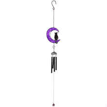 Load image into Gallery viewer, Black Cat Windchime
