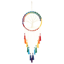 Load image into Gallery viewer, Dream Catcher With Rainbow Coloured Beads | Tree of Life
