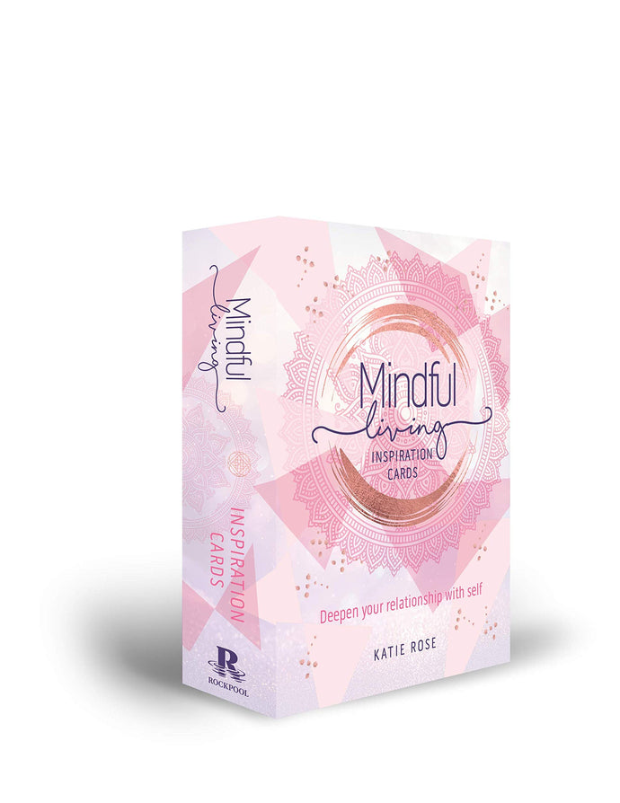 Pink box of Mindful inspiration cards