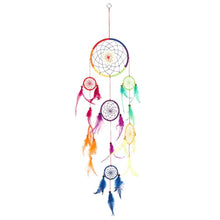 Load image into Gallery viewer, Multi Rainbow Dreamcatcher 90cm
