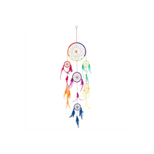 Load image into Gallery viewer, Multi Rainbow Dreamcatcher 90cm
