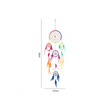 Load image into Gallery viewer, Multi Rainbow Dreamcatcher 90cm
